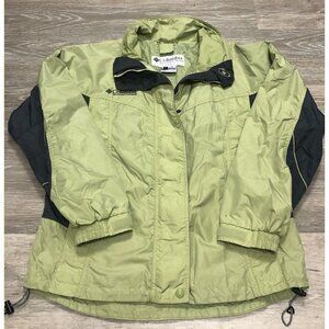 Columbia Jacket Womens Size Medium M‎ Green Winter Coat Interchange Calais Peak